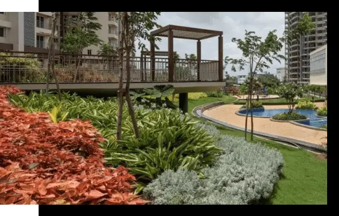 serene green spaces | 3 bhk luxury apartments in bangalore