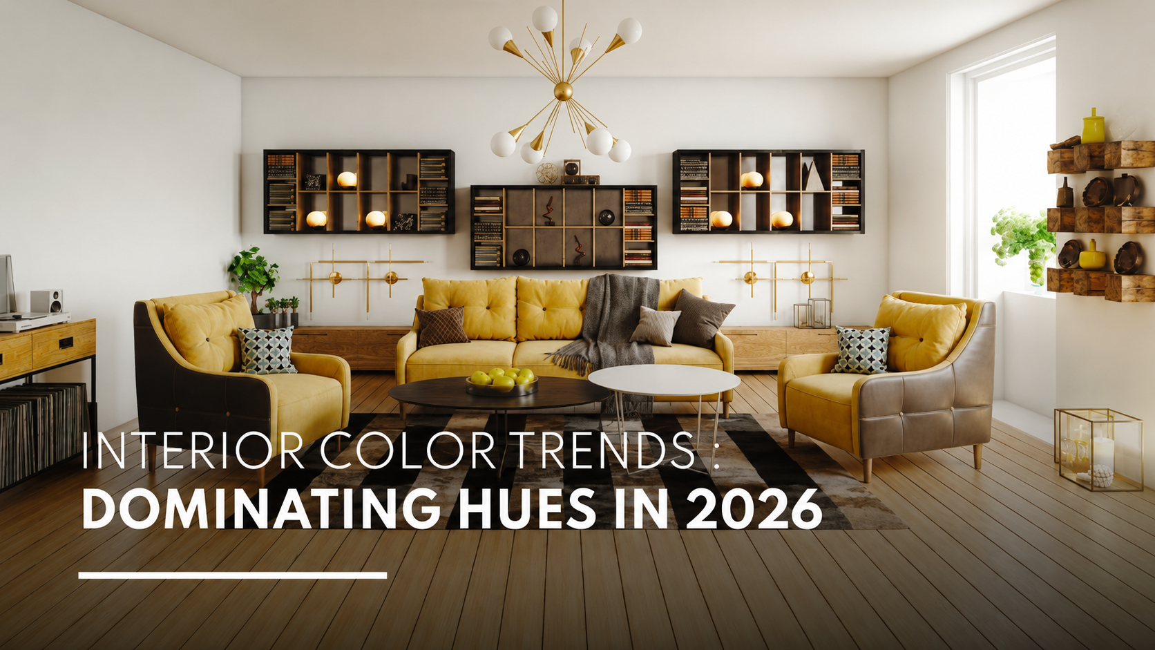 Embrace the Latest Interior Design Color Trends: 2026 | One Bangalore West