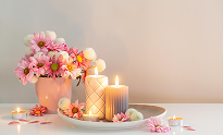 Flowers and Candles | Best Floral Home Deсor Ideas Flowers and Candles | Best Floral Home Deсor Ideas