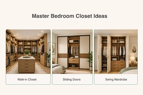 Master Bedroom Closet Ideas