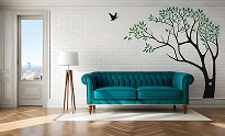 Nature-Inspired Wall Stencil Design | Stencil Design for Walls Nature-Inspired Wall Stencil Design | Stencil Design for Walls