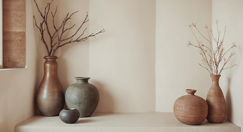 Add Artistic Ceramic Pieces to Your Home | Japandi Interior