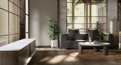 Select Muted Tones for a Calm Ambience | Japandi Interior Design