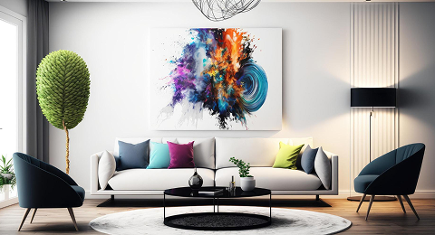 Create Your Canvas at One Bangalore West | Abstract Wall Decor Create Your Canvas at One Bangalore West | Abstract Wall Decor
