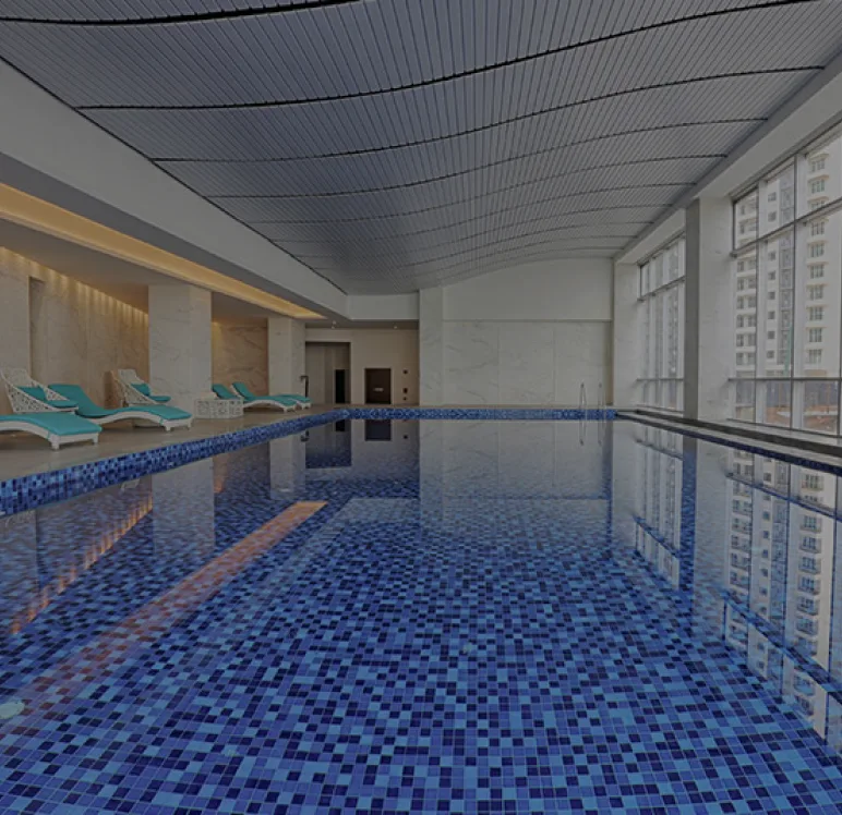 Swimming Pool View, Luxury flats for Sale in Rajajinagar