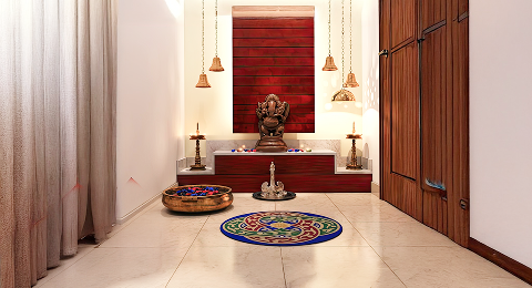 Elegant Marble Pooja Room Designs | Best Pooja Room Designs Elegant Marble Pooja Room Designs | Best Pooja Room Designs