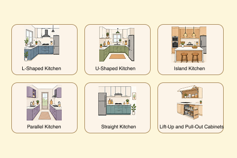 Types of Modular Kitchens | Luxury Modular Kitchen Design Types of Modular Kitchens | Luxury Modular Kitchen Design