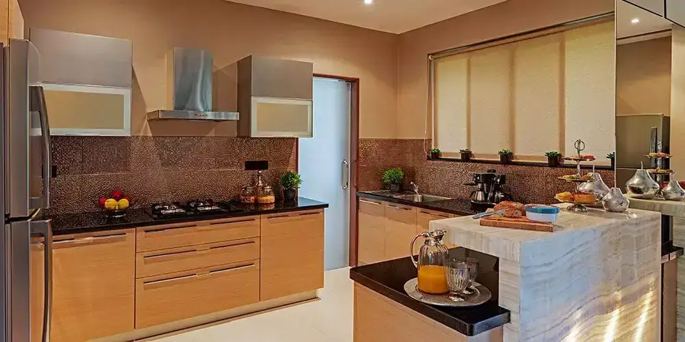 kitchen Area View, Flats in rajajinagar for sale, One Bangalore West