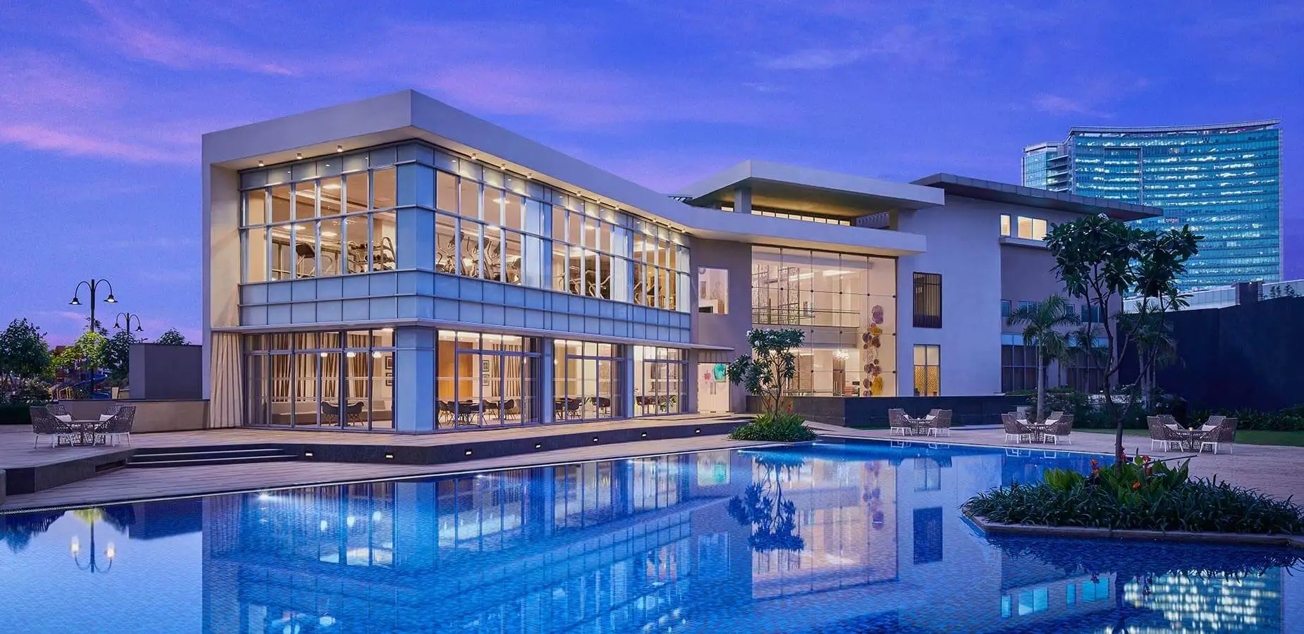 Home with pool